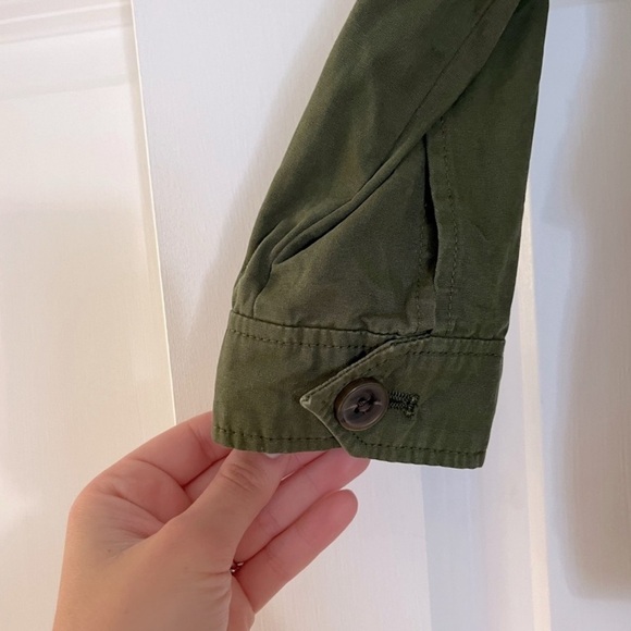 Crewcuts Field Mechanic Green Utility Jacket Size 6-7 - Picture 6 of 7